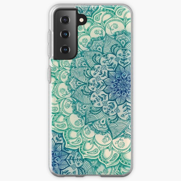 Emerald Doodle Samsung Galaxy Soft Case