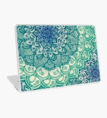 Emerald Doodle Laptop Skin