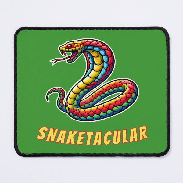 Item preview, Snaketacular - snake wordplay, snake pun designed and sold by Funny-Banana.