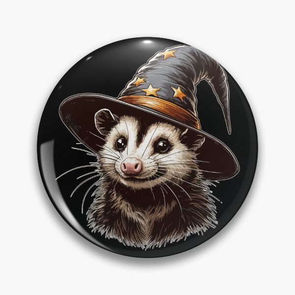 Item preview, Opossum Wizard Cottagecore designed and sold by TomFrontierArt.