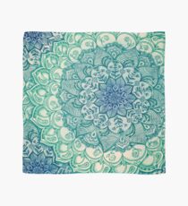 Emerald Doodle Scarf