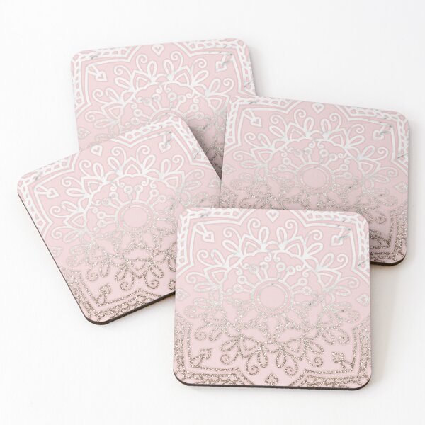 Item preview, Pastel rose blush mandala designed and sold by RoseAesthetic.