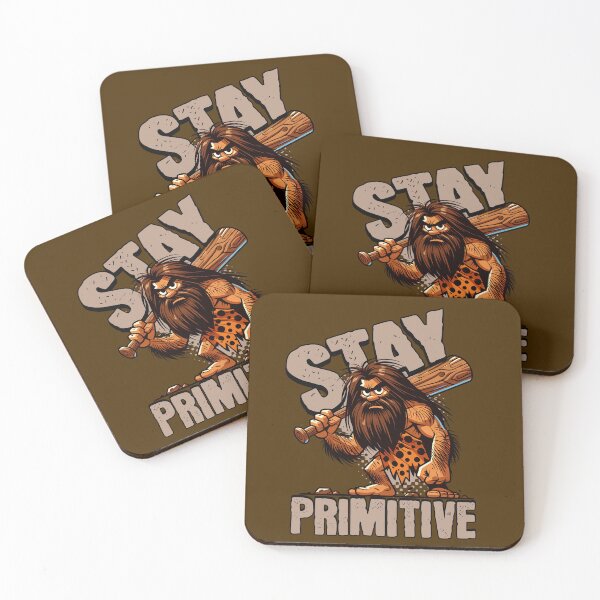 Item preview, Rude Caveman, Stay Primitive designed and sold by Mariana Piana.