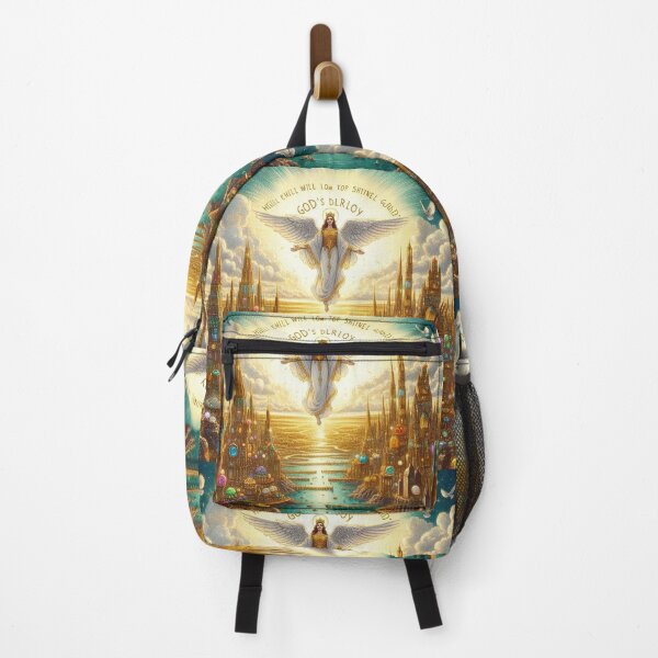 Item preview, Golden Roads of Heaven: A Glorious City Adorned with Jewels and God's Light, designed and sold by PaintMeWorld.
