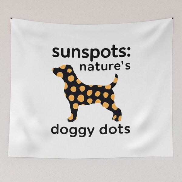 Item preview, Sunspot"Sunspots:Nature's Doggy Dots",Kids,Women,Girls,Man,T-Shirt designed and sold by AI-volution.