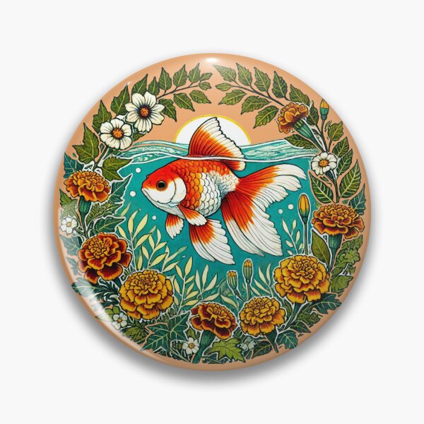 Item preview, Fancy Oranda Goldfish designed and sold by FrictionMaxxing.