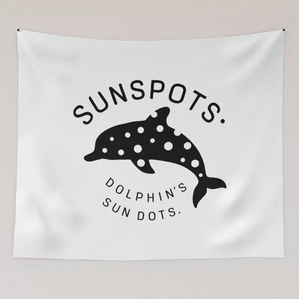Item preview, Sunspot "Sunspots: Dolphin's Sun Dots" T-Shirt designed and sold by AI-volution.