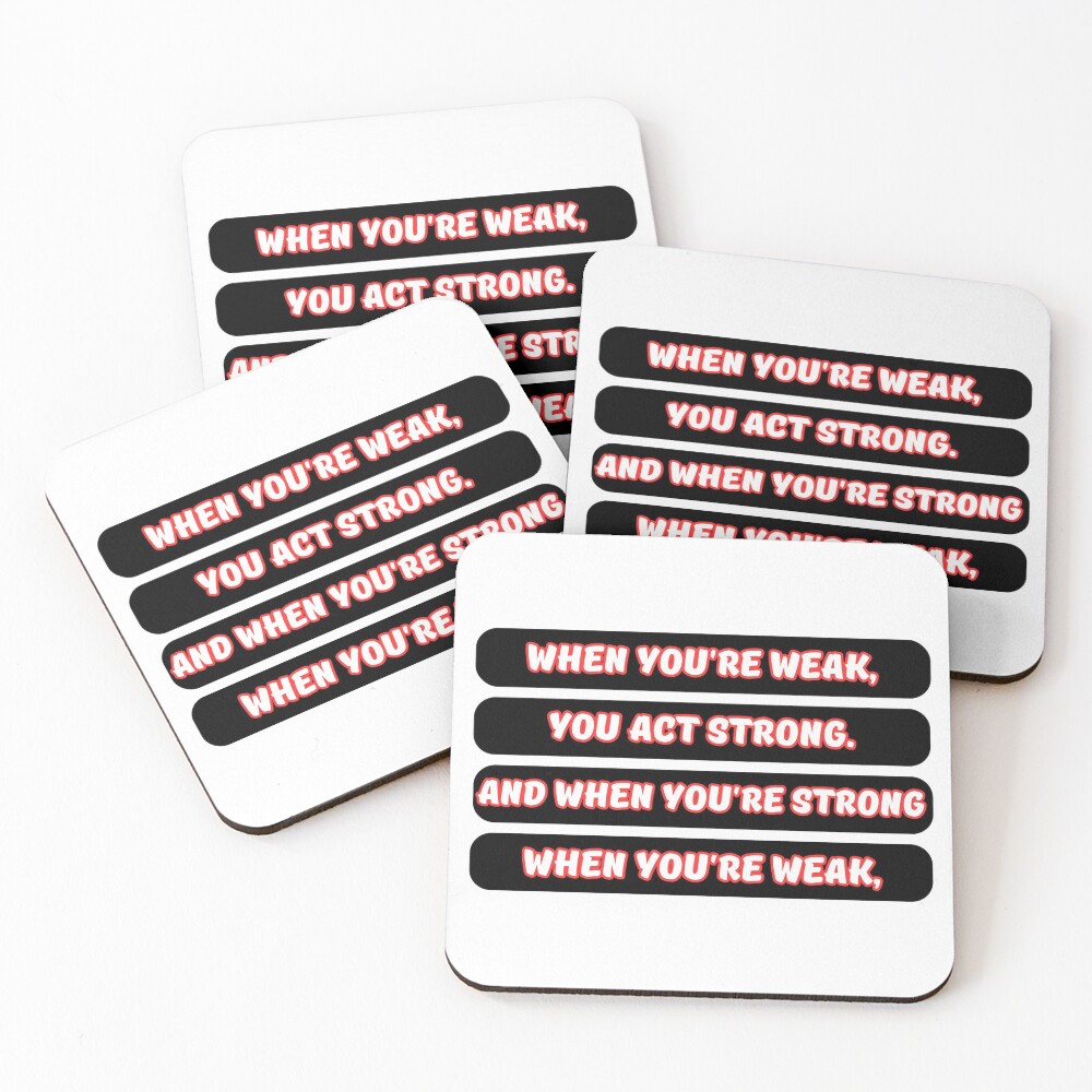 Item preview, Coasters (Set of 4) designed and sold by DrawingAndText.