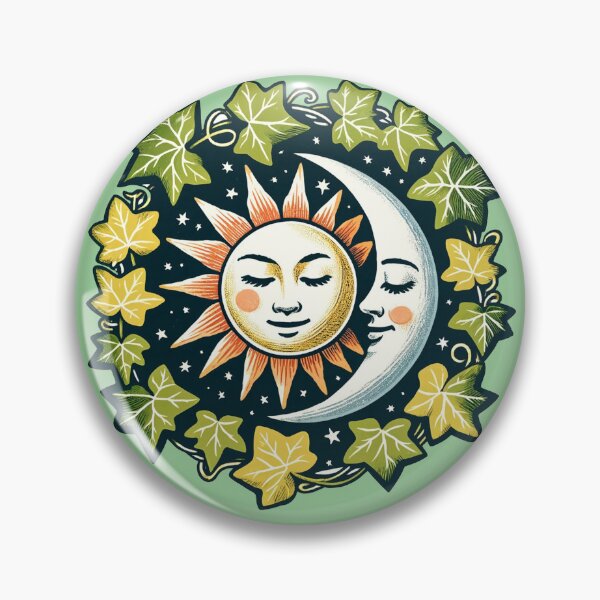 Item preview, Sun and Moon designed and sold by FrictionMaxxing.