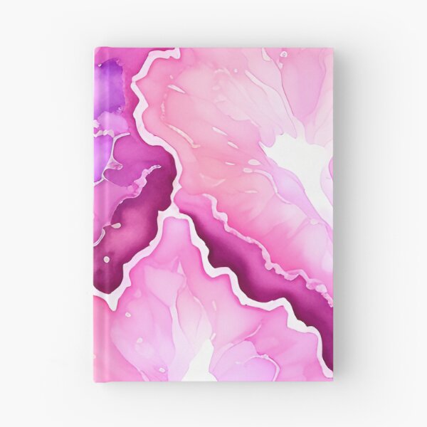 Item preview, Pink Geode Bloom Inspired Watercolor Pattern for Bright and Maximalist Decor designed and sold by kathrynchill.