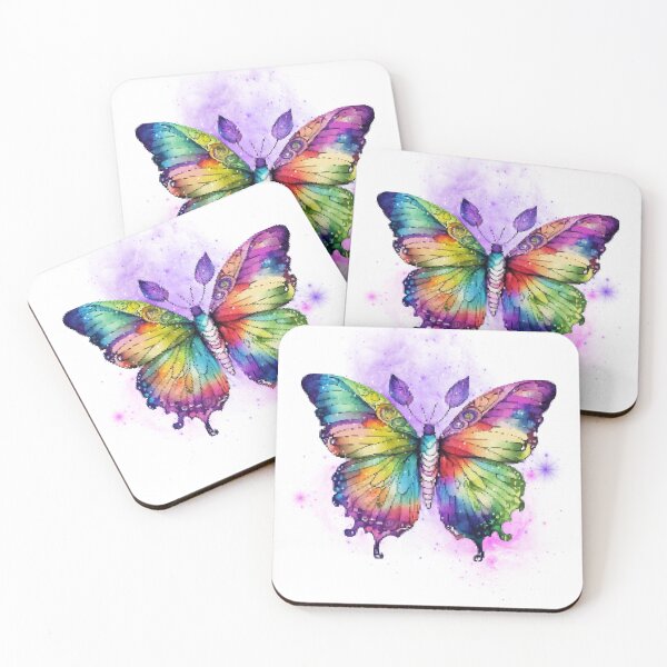 Item preview, Cosmic Butterfly (rainbow) designed and sold by PixalNiite.