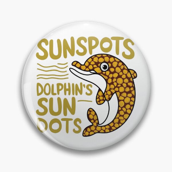 Item preview, Sunspot "Sunspots: Dolphin's Sun Dots",Kids,Women,Girls,Man, T-Shirt designed and sold by AI-volution.