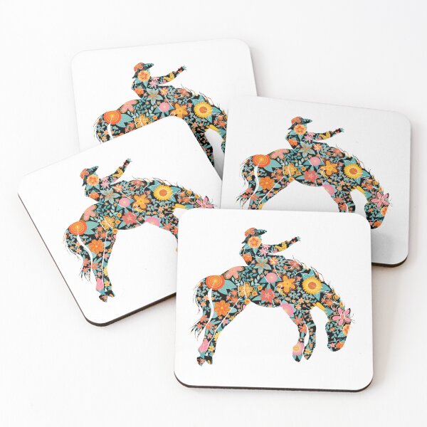 Item preview, Floral Bronco designed and sold by Against the Current Art.