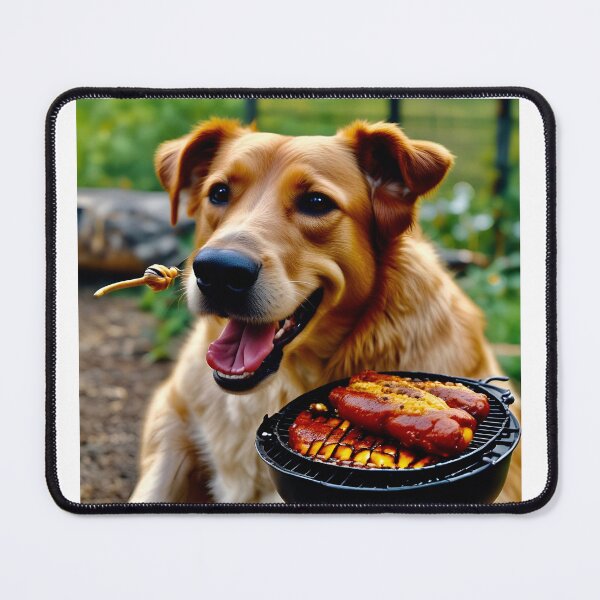 Item preview, Dogs Grilling designed and sold by amandapendl-art.