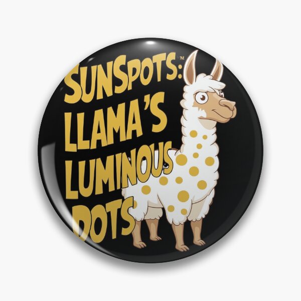 Item preview, Sunspot "Sunspots: Llama's Luminous Dots" T-Shirt designed and sold by AI-volution.