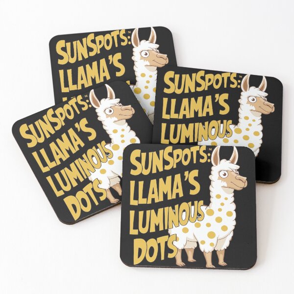Item preview, Sunspot "Sunspots: Llama's Luminous Dots" T-Shirt designed and sold by AI-volution.