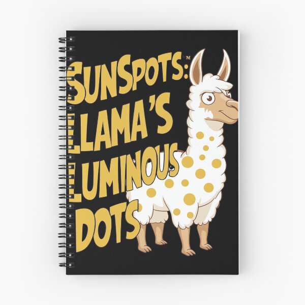 Item preview, Sunspot "Sunspots: Llama's Luminous Dots" T-Shirt designed and sold by AI-volution.