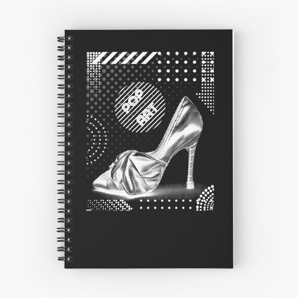 Item preview, Shoe, pop-art style graphics, negative, monochromatic designed and sold by silent-violin.