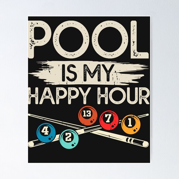 Item preview, Colorful Pool Is My Happy Hour designed and sold by AlienOccupation.