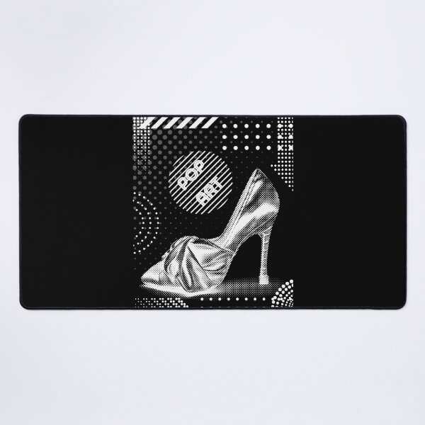 Item preview, Shoe, pop-art style graphics, negative, monochromatic designed and sold by silent-violin.