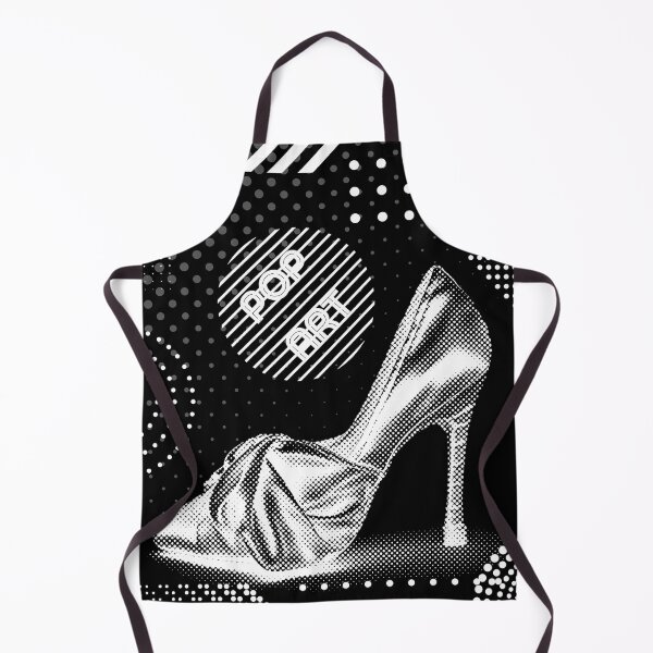 Item preview, Shoe, pop-art style graphics, negative, monochromatic designed and sold by silent-violin.