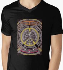 Man Of Peace, Ink Drawing Men's V-Neck T-Shirt
