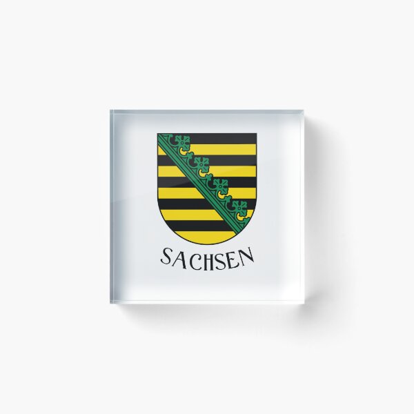 Artikelvorschau, Wappen von Sachsen, Deutschland entworfen und verkauft von jeshands.