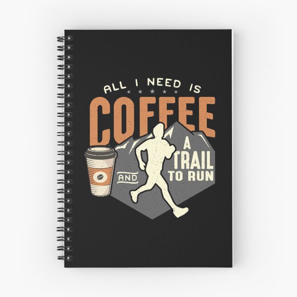 Item preview, Trail Running All I Need Is Coffee And Trail Race designed and sold by tshirtconcepts.