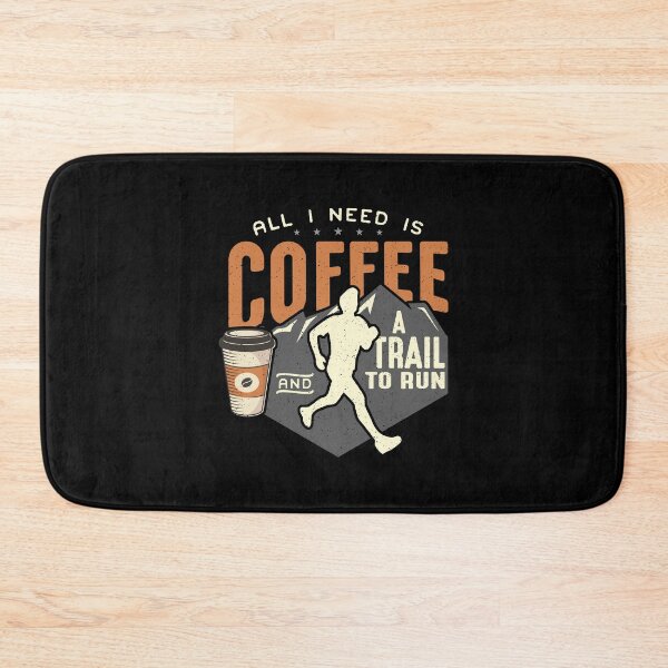 Item preview, Trail Running All I Need Is Coffee And Trail Race designed and sold by tshirtconcepts.