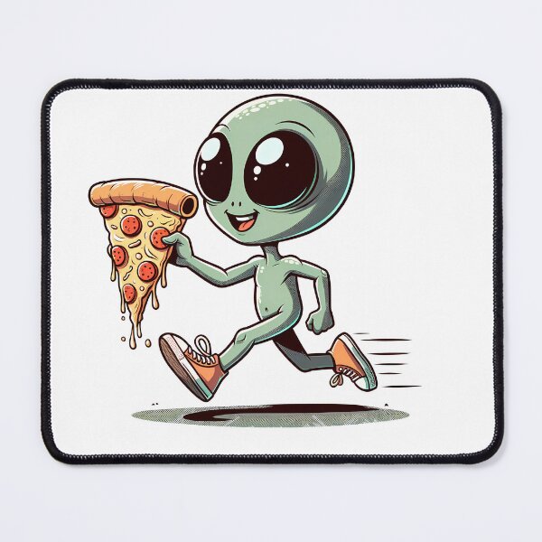 Item preview, Funny Alien Pizza Lover designed and sold by Logiamerch.