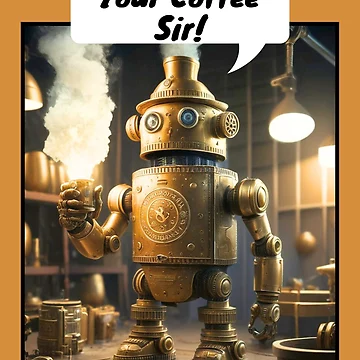 Artwork thumbnail, Coffee Robot by RWCarpenter