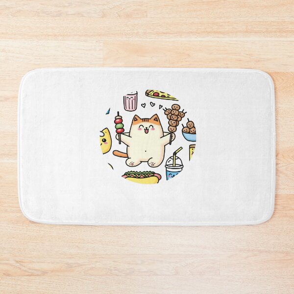 Item preview, Cute Kwaii Cheese Burger, Pizza, Hot Dog, Fastfood   designed and sold by Logiamerch.