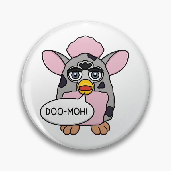 Item preview, DOO-MOH! (Furby) designed and sold by chicorycreative.