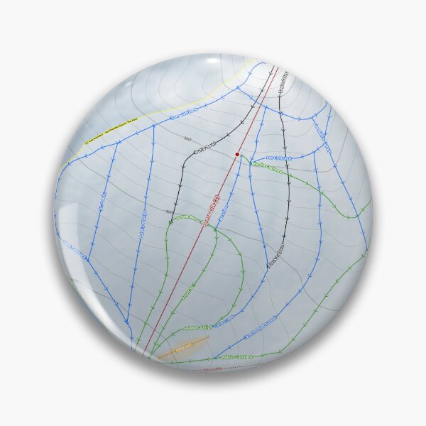 Item preview, Blizzard Mountain Resort Trail Map designed and sold by Mapsynergy.