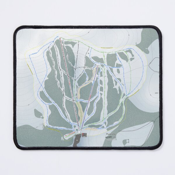 Item preview, Pomerelle Resort Trail Map designed and sold by Mapsynergy.