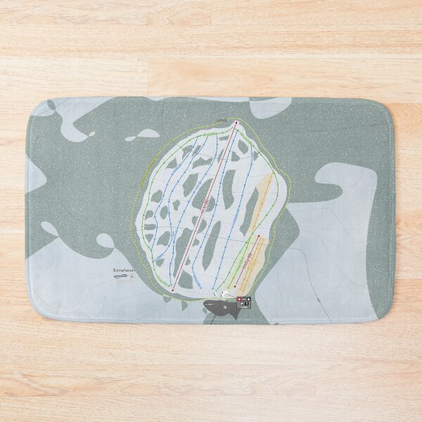 Item preview, Snowhaven Resort Trail Map designed and sold by Mapsynergy.