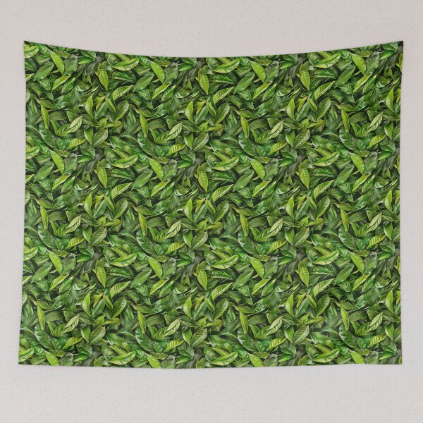 Item preview, Green Tea Leaves designed and sold by UniqVibe.