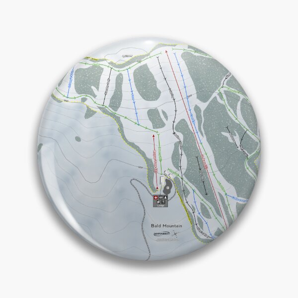 Item preview, Bald Mountain Resort Trail Map designed and sold by Mapsynergy.