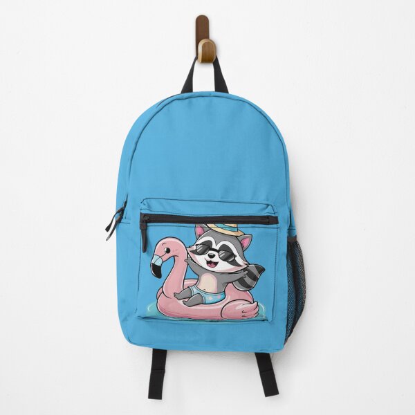 Item preview, Funny Summer Raccoon Sticker designed and sold by FlawlessDraft.