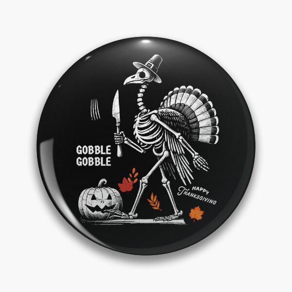 Artikelvorschau, Gobble Gobble Truthahnskelett entworfen und verkauft von CreepyCornerArt.