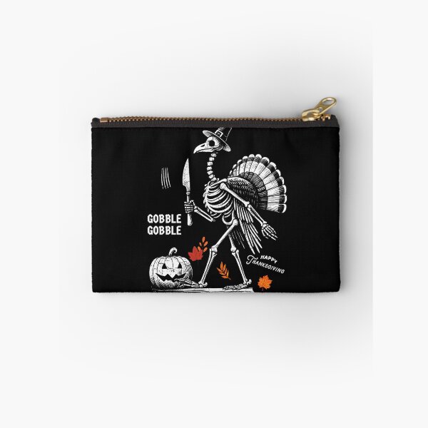 Item preview, Gobble Gobble Skeleton Turkey designed and sold by CreepyCornerArt.