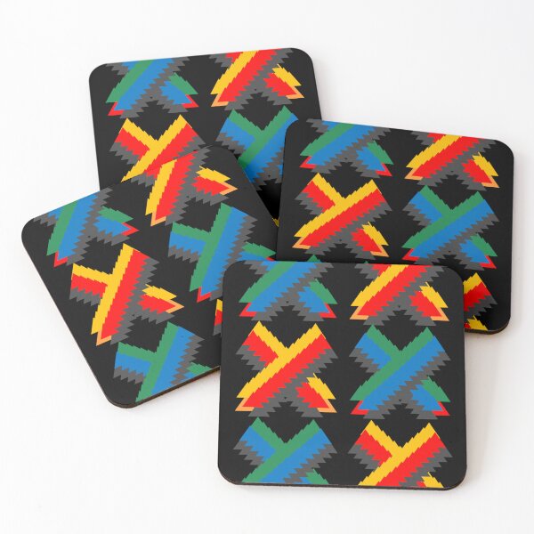 Item preview, Jagged Xs - Colorful Artistic Pattern Design designed and sold by signshirtz.