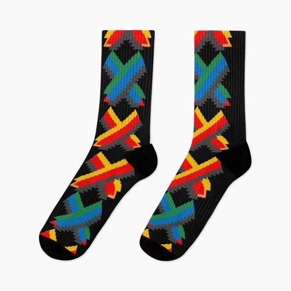 Item preview, Jagged Xs - Colorful Artistic Pattern Design designed and sold by signshirtz.