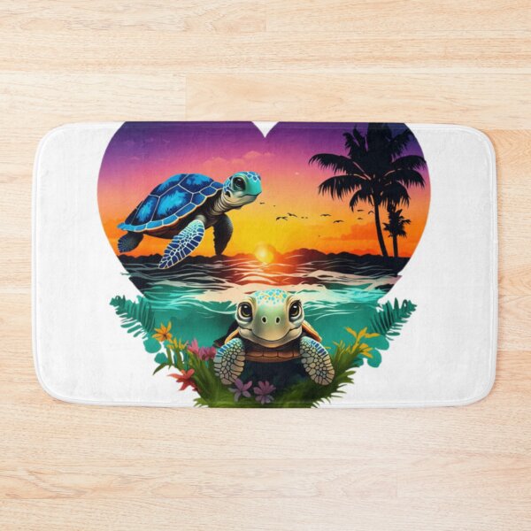 Item preview, The magic of turtles at sunset designed and sold by zdzdesigner.