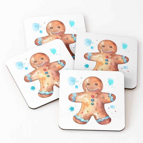 Item preview, Watercolor Gingerbread designed and sold by ARIUSTR.
