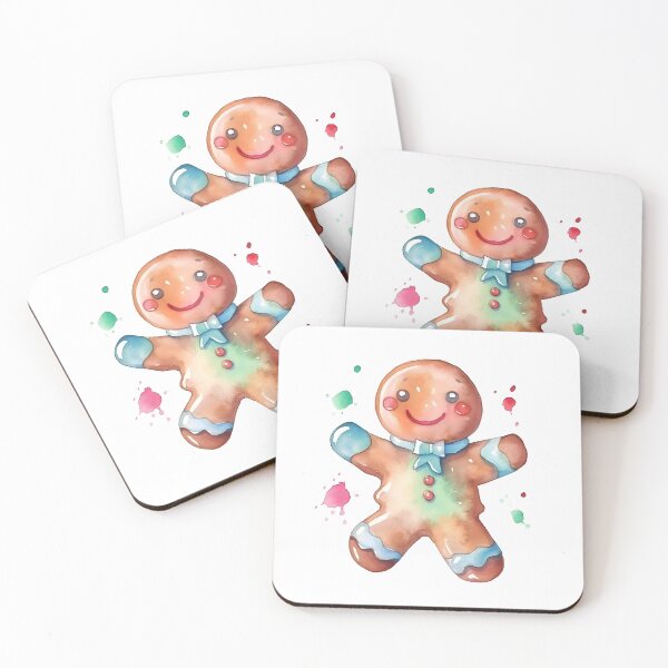 Item preview, Watercolor Gingerbread designed and sold by ARIUSTR.