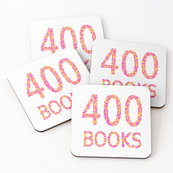 Item preview, 400 books milestone Sticker designed and sold by planisphaerium.