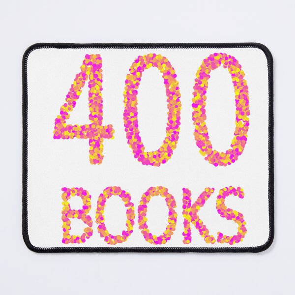 Item preview, 400 books milestone Sticker designed and sold by planisphaerium.