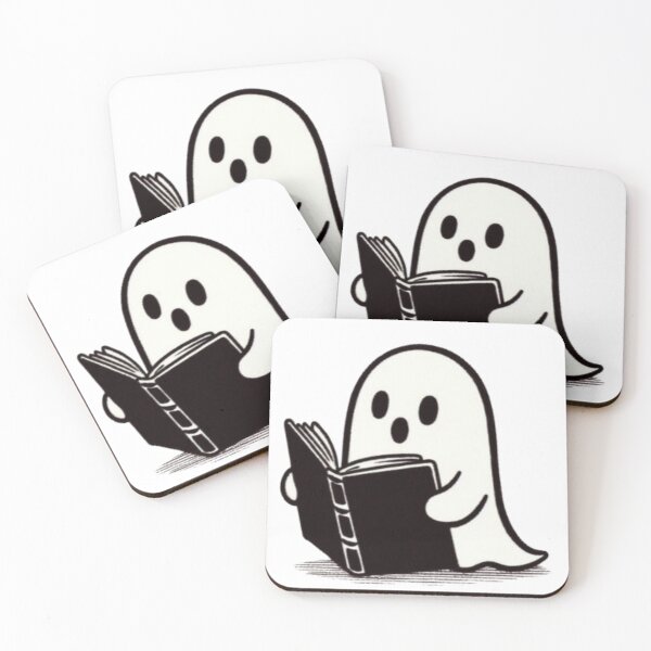 Item preview, Ghost with Book designed and sold by EmberlyDawn.