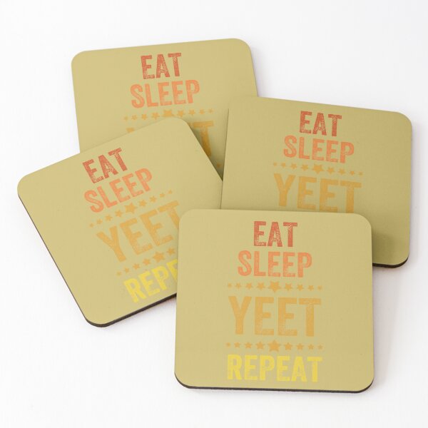 Item preview, Eat Sleep Yeet Repeat, Vintage style designed and sold by artprintschabab.